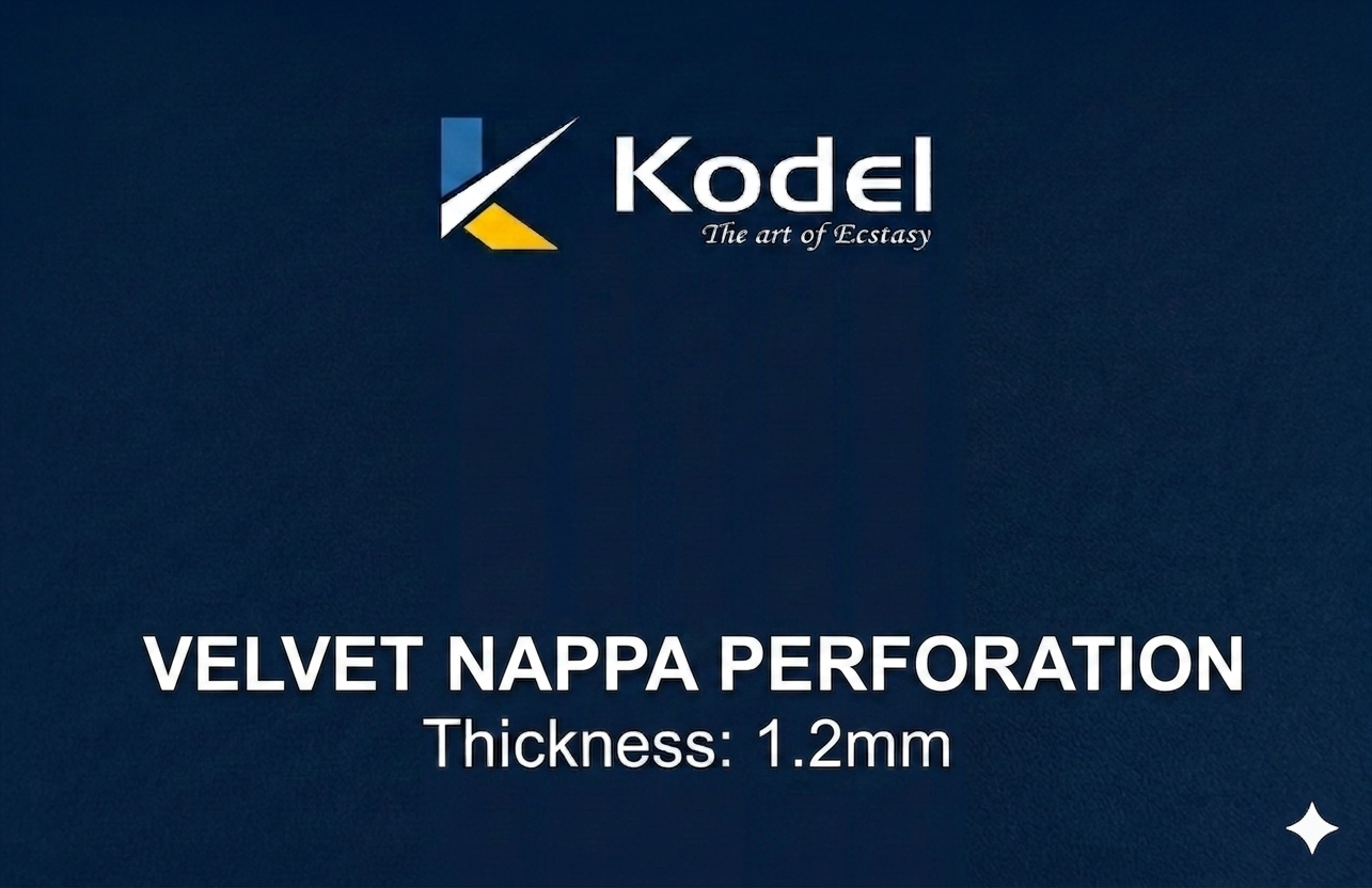 VELVET NAPPA PERFORATION