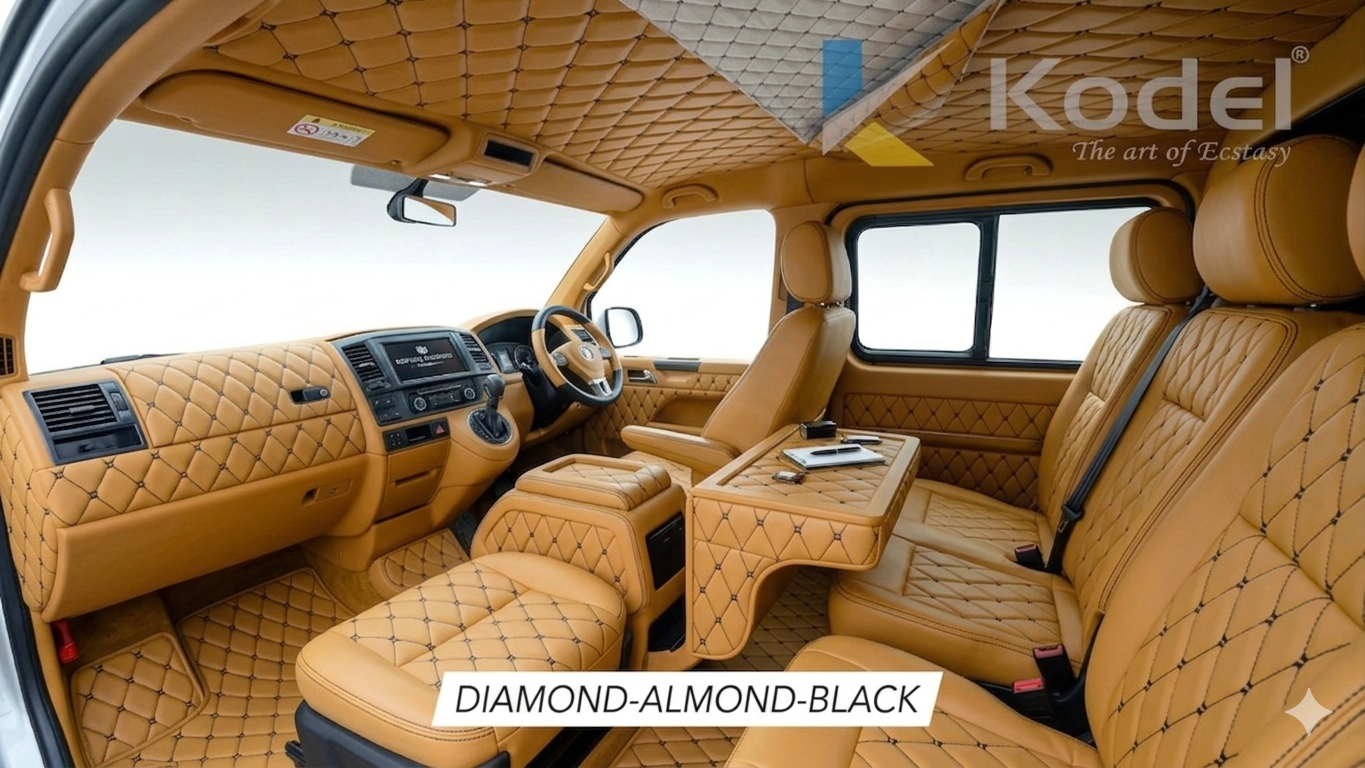 ALMOND, BLACK