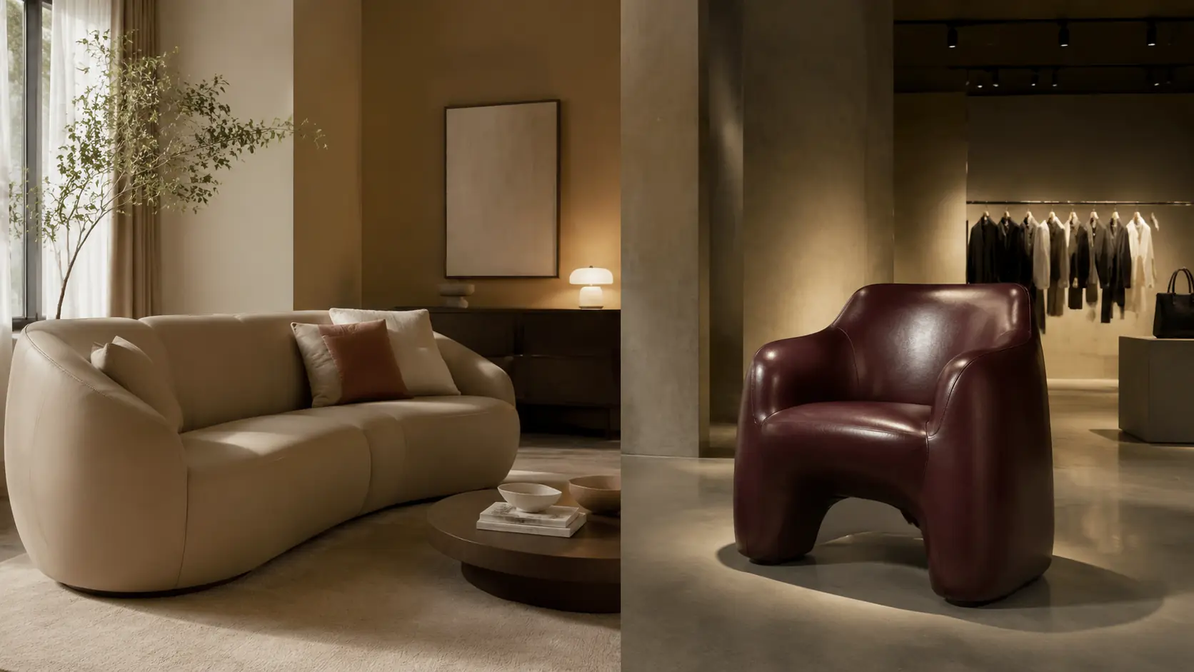 Showcasing best Matching Finish Sheen to Furniture Setting